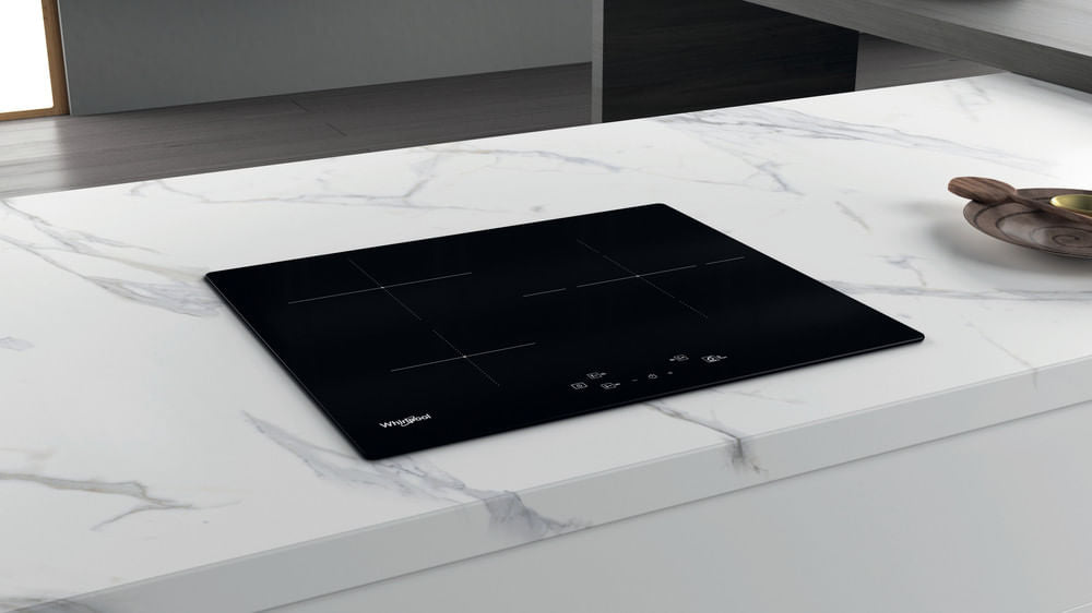 Table de cuisson a induction - WHIRLPOOL - WSQ1160NE - 3 feux - 60 cm - Noir