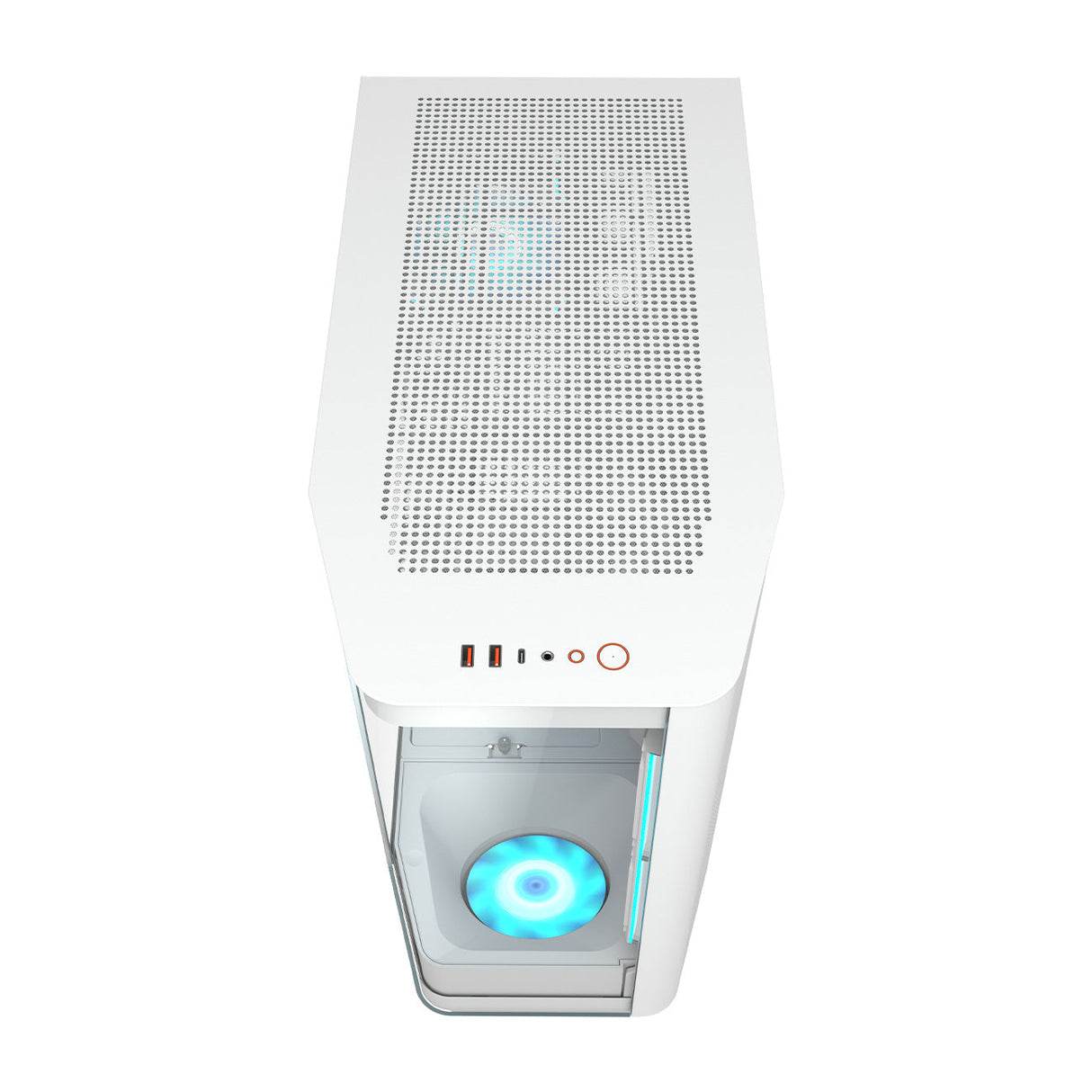 Boitier Moyen Tour E-ATX Cougar FV270 RGB avec panneaux vitrés (Blanc)