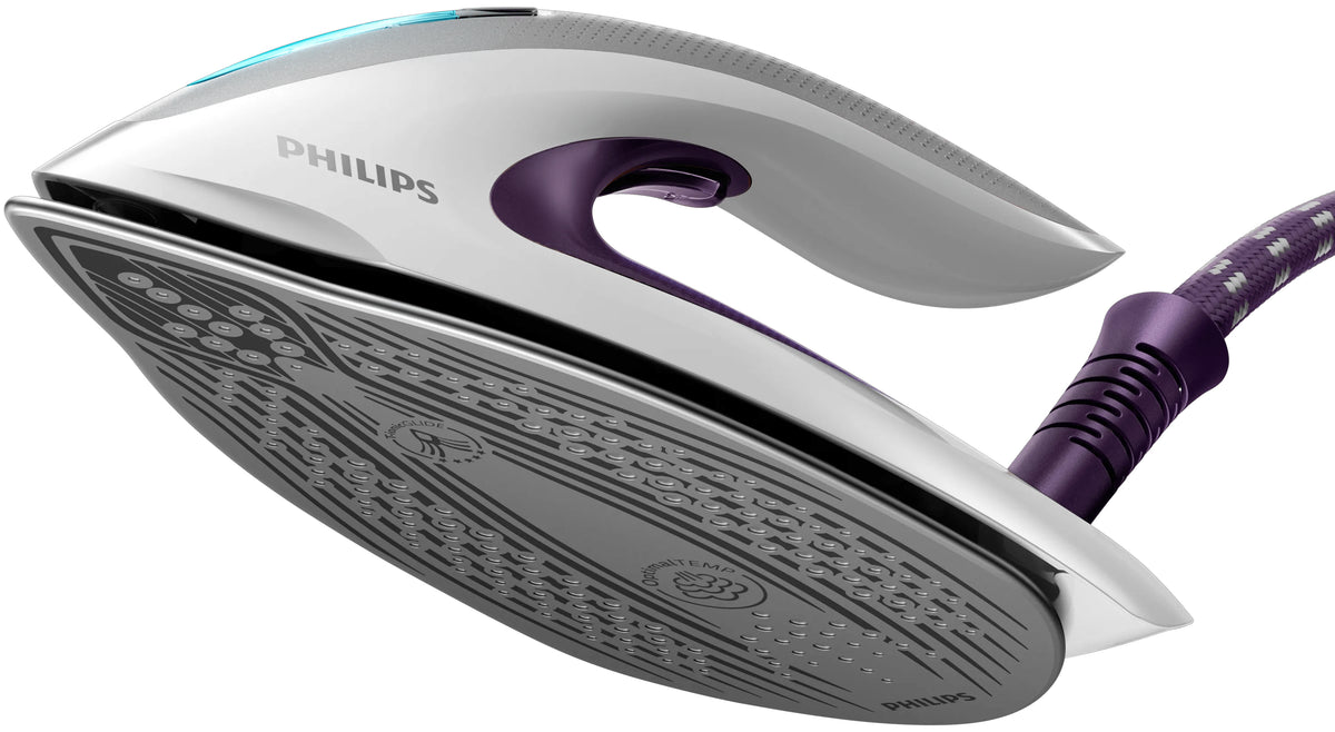 Centrale Vapeur - PHILIPS - GC9660/30 - PerfectCare Elite - 7.5 bars - 1.8L - Blanc/Violet