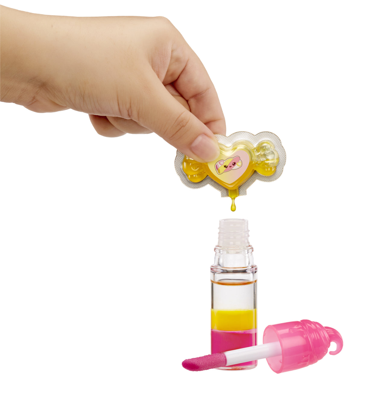 Yummiland Lip Gloss Doll - Color Change Combo - Mila Mallows