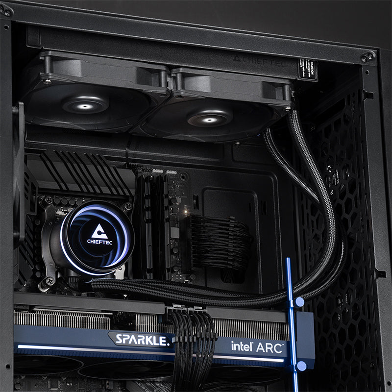Kit Watercooling AIO Chieftec Iceberg Dark RGB - 240mm (Noir)