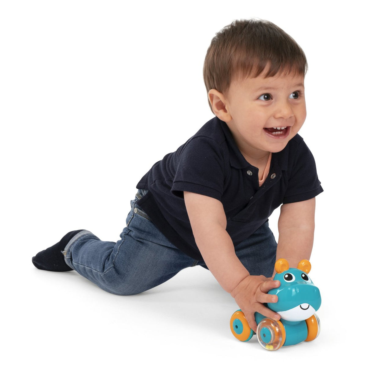 CHICCO - Hippo Sprint&go - Bleu et orange - Des 6 mois