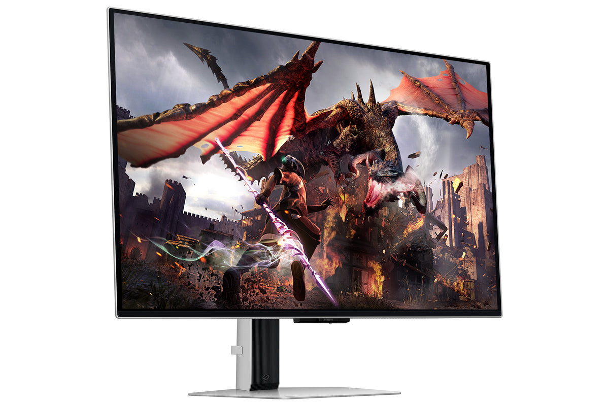 Ecran PC Gamer - SAMSUNG - 32'' - 4K UHD - 240Hz - Dalle OLED - 0,03ms - Ajustable en hauteur - Odyssey OLED G8 G80SD