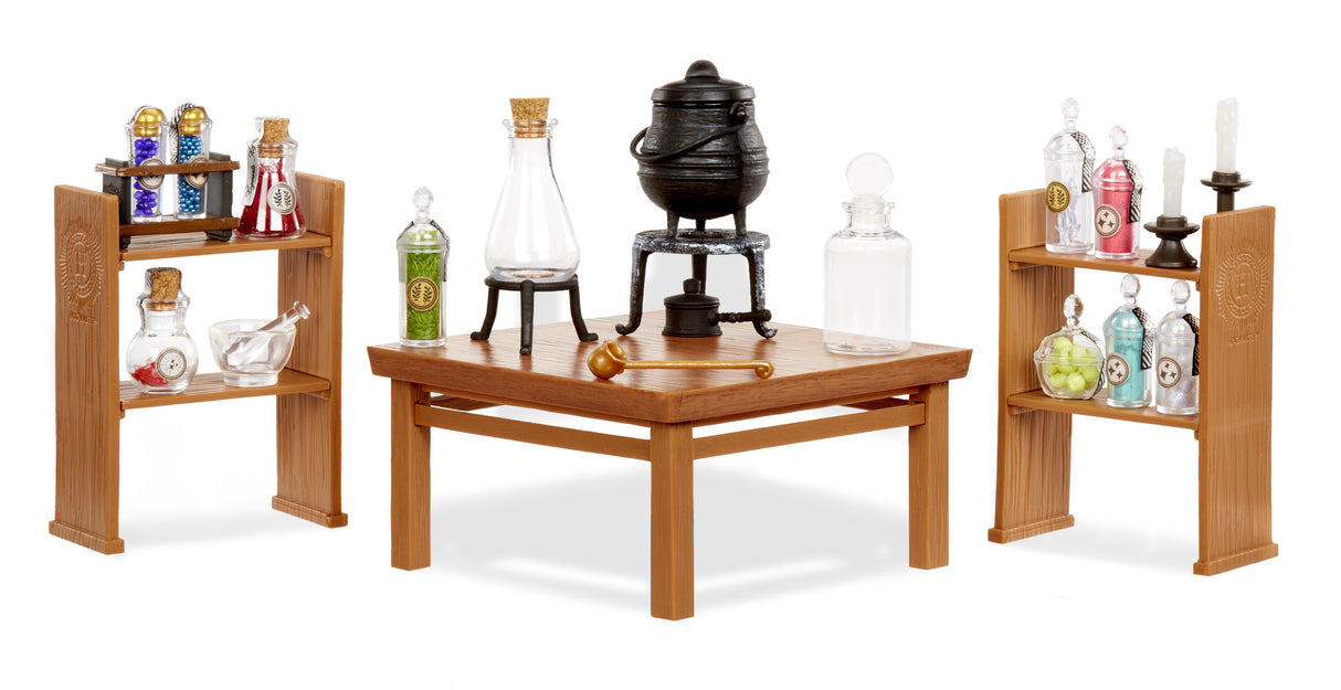 MGA Miniverse - Harry Potter - Jeu Créatif - Mini Set classes des potions Poudlard - Loisirs créatif et décoratif en résine