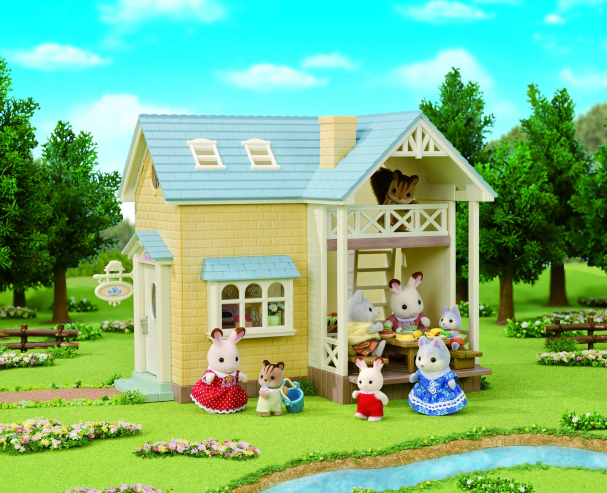 Le cottage au toit bleu - Sylvanian Families - 5671