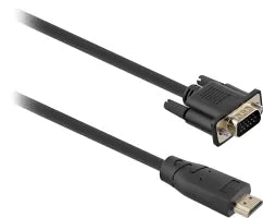 C�ble Convertisseur T'nB HDMI m�le 1.2 vers VGA m�le (D-sub DE-15) 2m M/M (Noir)