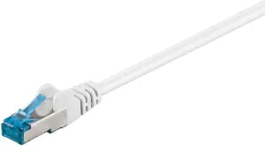 Céble/Cordon réseau Goobay RJ45 Catégorie 6A SSTP (S/FTP) Droit 15m (Blanc)