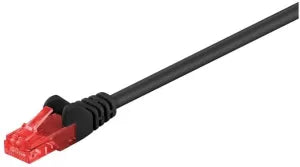 Céble/Cordon réseau RJ45 extérieur Goobay Catégorie 6 UTP (U/UTP) Droit 15m (Noir)