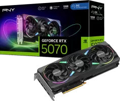 Carte Graphique PNY GeForce RTX 5070 Epic-X Triple Fan OC