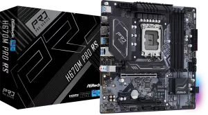 Carte Mére ASRock H670M Pro RS (Intel LGA 1700)