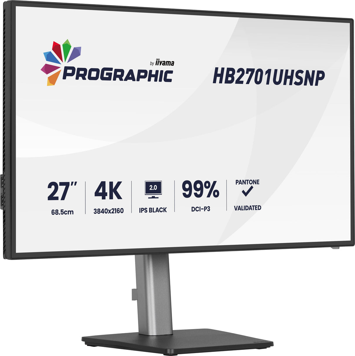 Ecran 27" Iiyama ProGraphic HB2701UHSNP-B1 4K Ultra HD (Noir)