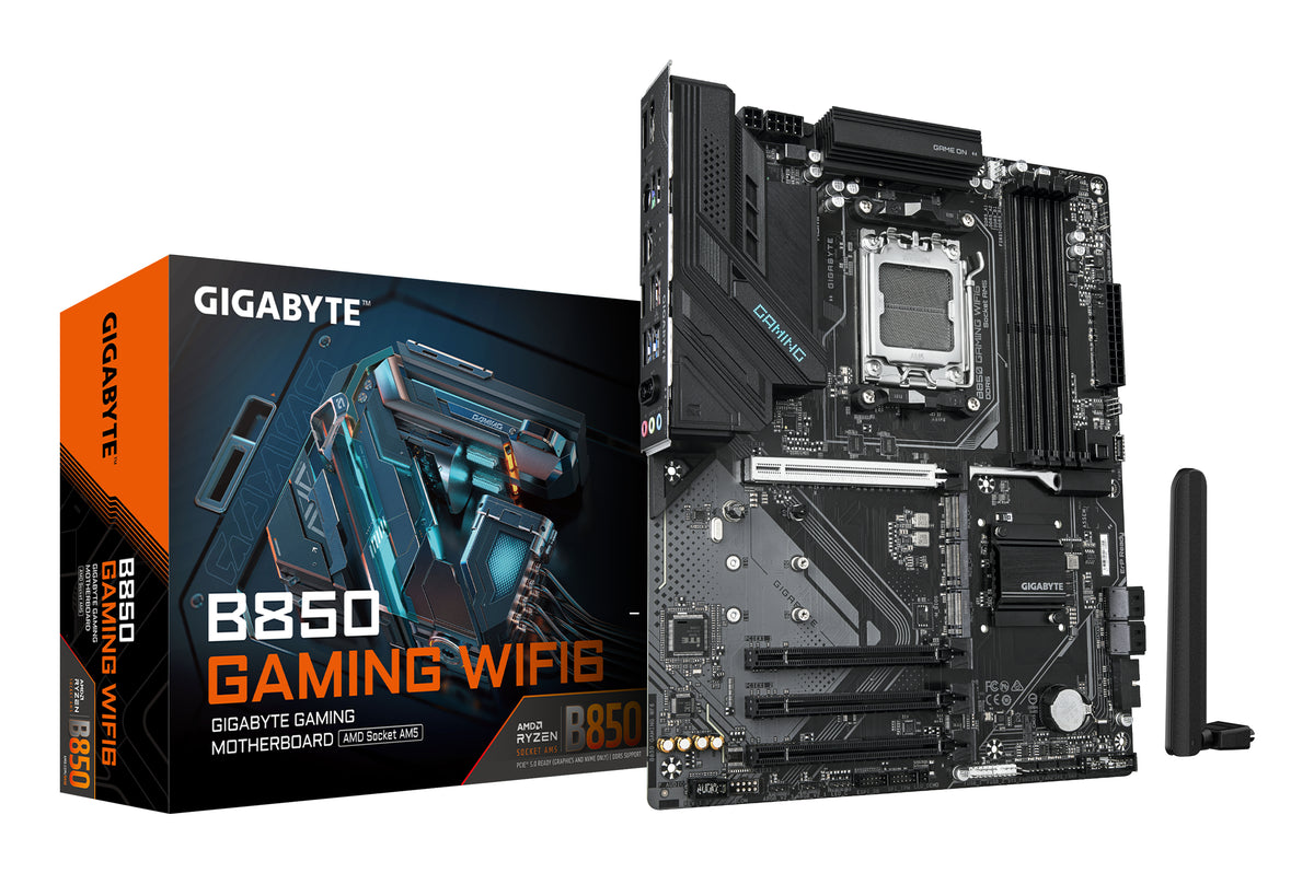 Carte mčre - GIGABYTE - B850 GAMING WF6 - Format ATX - Chipset AMD B850 - DDR5 & PCIe 5.0 - WiFi 6