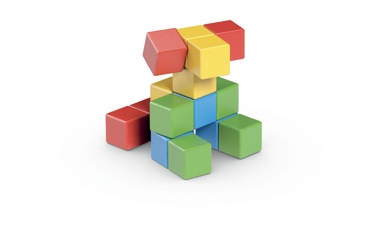 Blocs magnétiques - GEOMAG - Set créatif - 16 pieces - Éducatif - Plastique recyclé - Des 12 mois