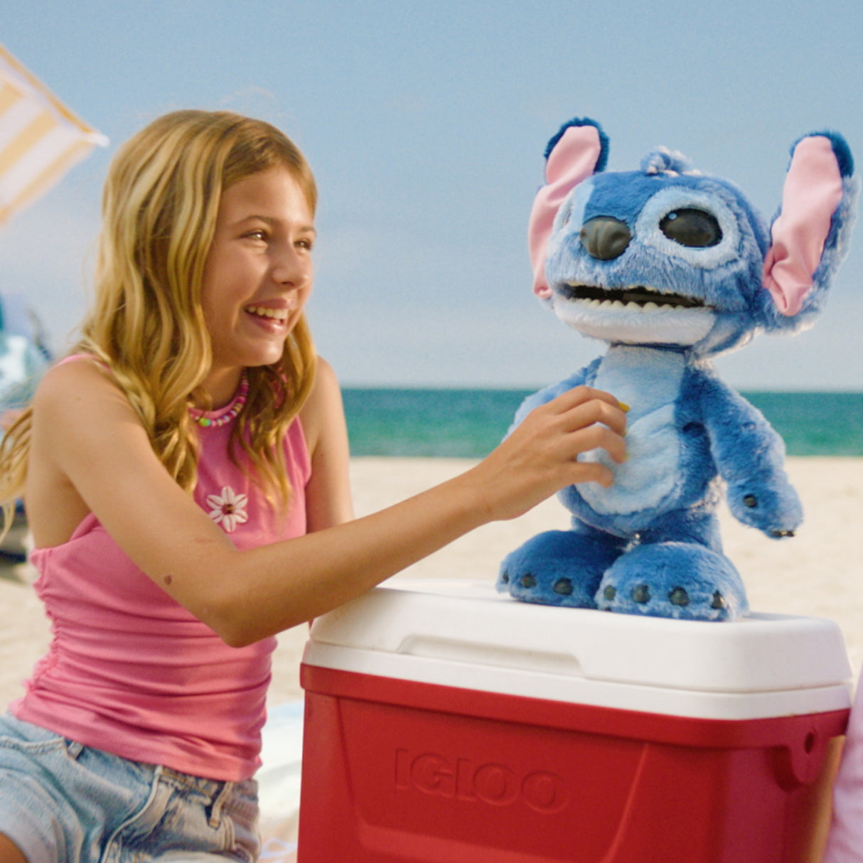 Peluche intéractive ultimate - STITCH - Live action - 23 cm - Des 5 ans