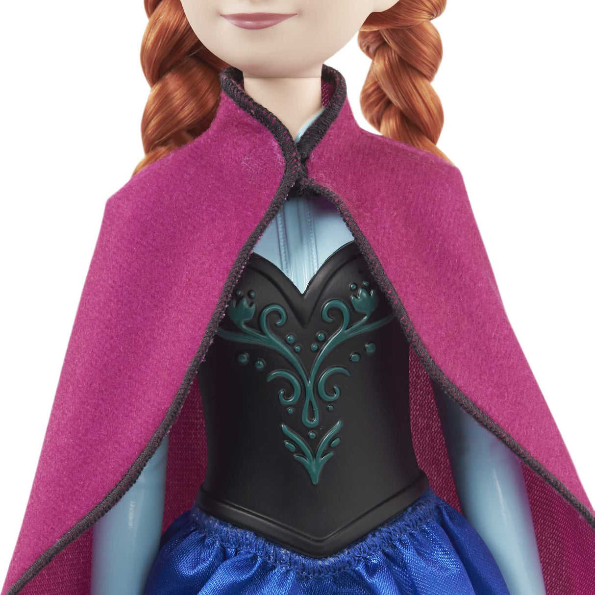 La Reine des Neiges-Anna- Mattel Poupée Disney avec habillage et accessoires HLW49