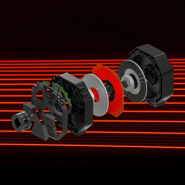 Volant de course avec base + pédalier - THRUSTMASTER - T598 P - Moteur Direct Axial Drive - PC, PS4, PS5