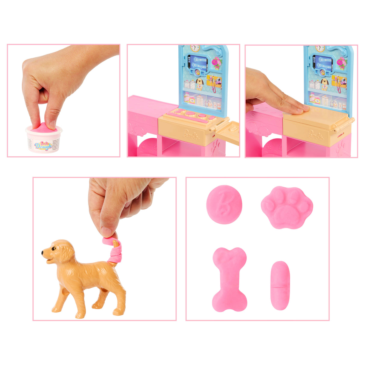 Barbie - Coffret La Clinique vétérinaire de Barbie - Poupée et accessoires - Barbie - JFX93