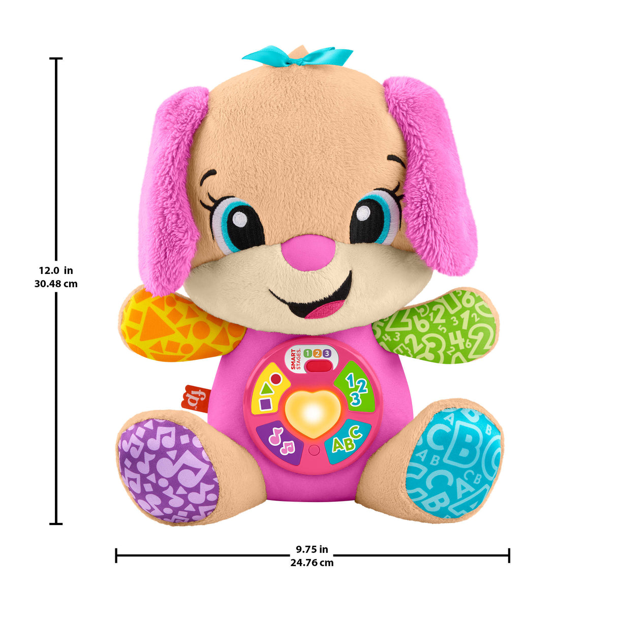 Fisher-Price-Rires Et Éveil-Sis Éveil Progressif-Peluche Musicale JFD31