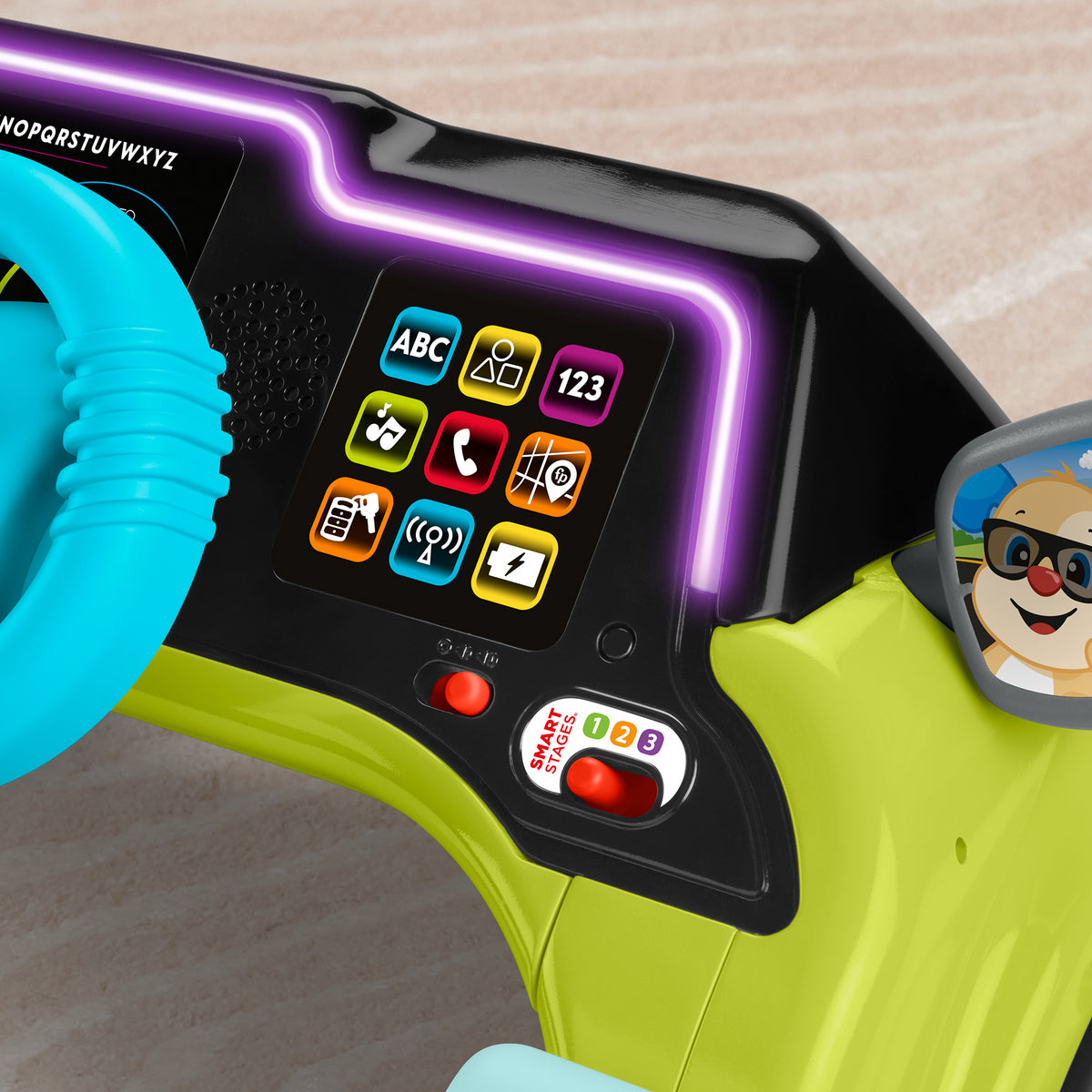 FISHER-PRICE Rires et éveil-Centre d'activités Ma Premiere Voiture - Fisher-Price - HYR92