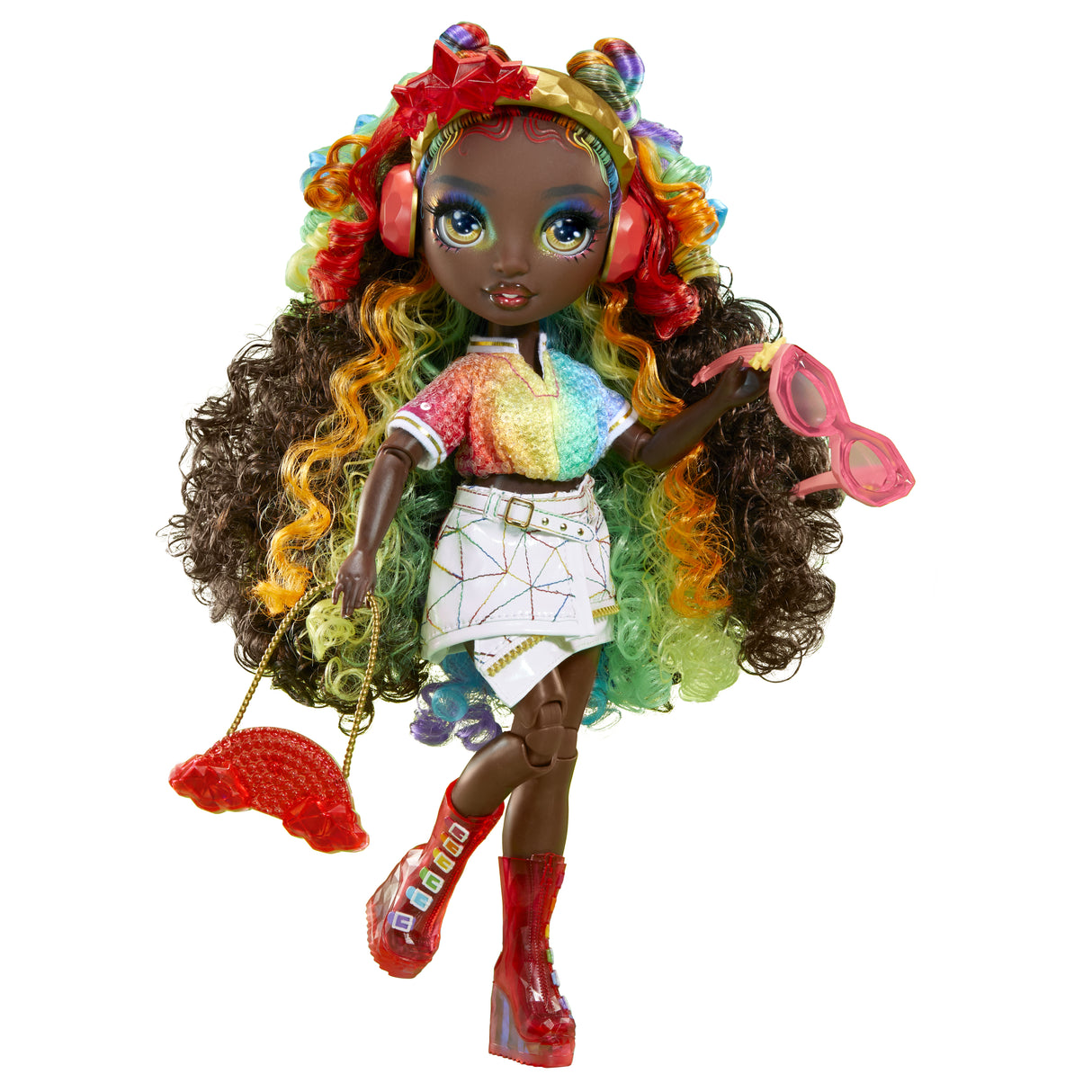 Rainbow High Cristal Poupée Mannequin 27 cm - Iris Bow
