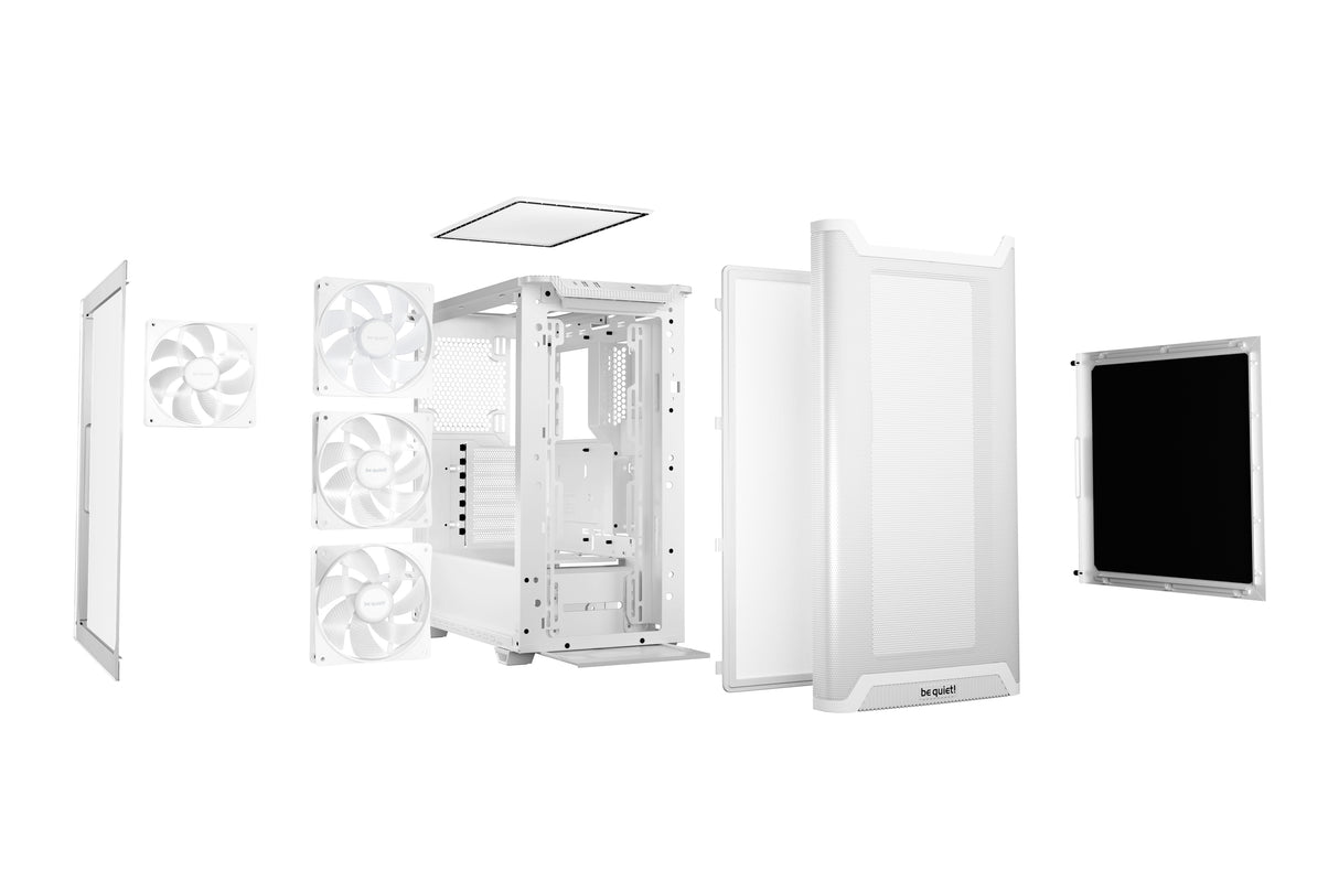 Boitier Moyen Tour ATX be quiet! Pure Base 501 LX RGB avec panneau vitré (Blanc)