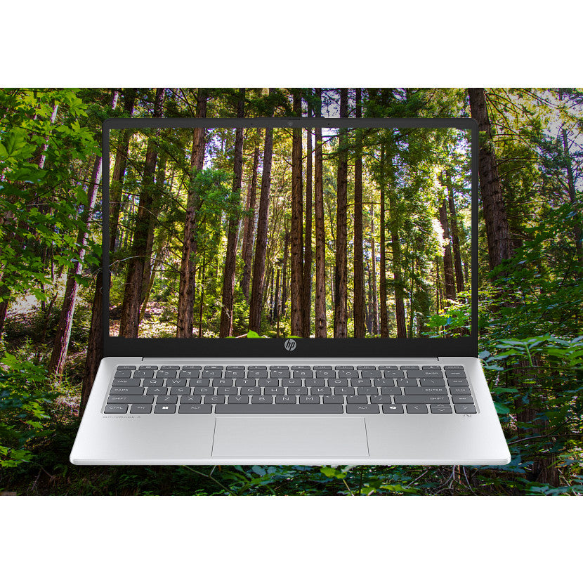 PC Portable HP Omnibook 3 14-ha0015nf - Windows 11 - 14 FHD IPS - Ryzen AI 5 340 - RAM 16Go - Stockage 512Go SSD - AZERTY