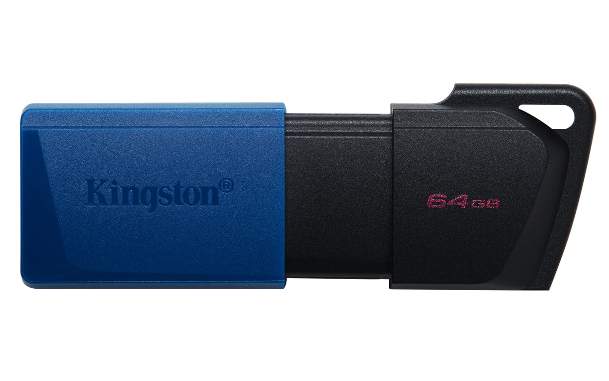 Clé USB 3.2 Kingston DataTraveler Exodia M - 64Go (Bleu/Noir)