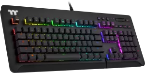 Clavier Gamer mécanique (Cherry MX Silver) Thermaltake Level 20 GT RGB (Noir)
