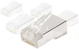 Connecteur RJ45 Catégorie 6 blindé avec insert (sachet de 10)