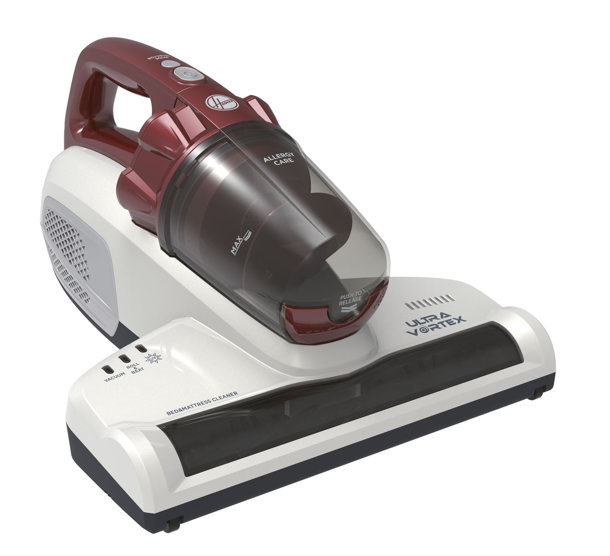 Aspirateur Matelas et Textiles Ultra Vortex - HOOVER MBC500UV - 500 W - 0,3 L - Animaux Allergies - Lampe UV-C antibactérien