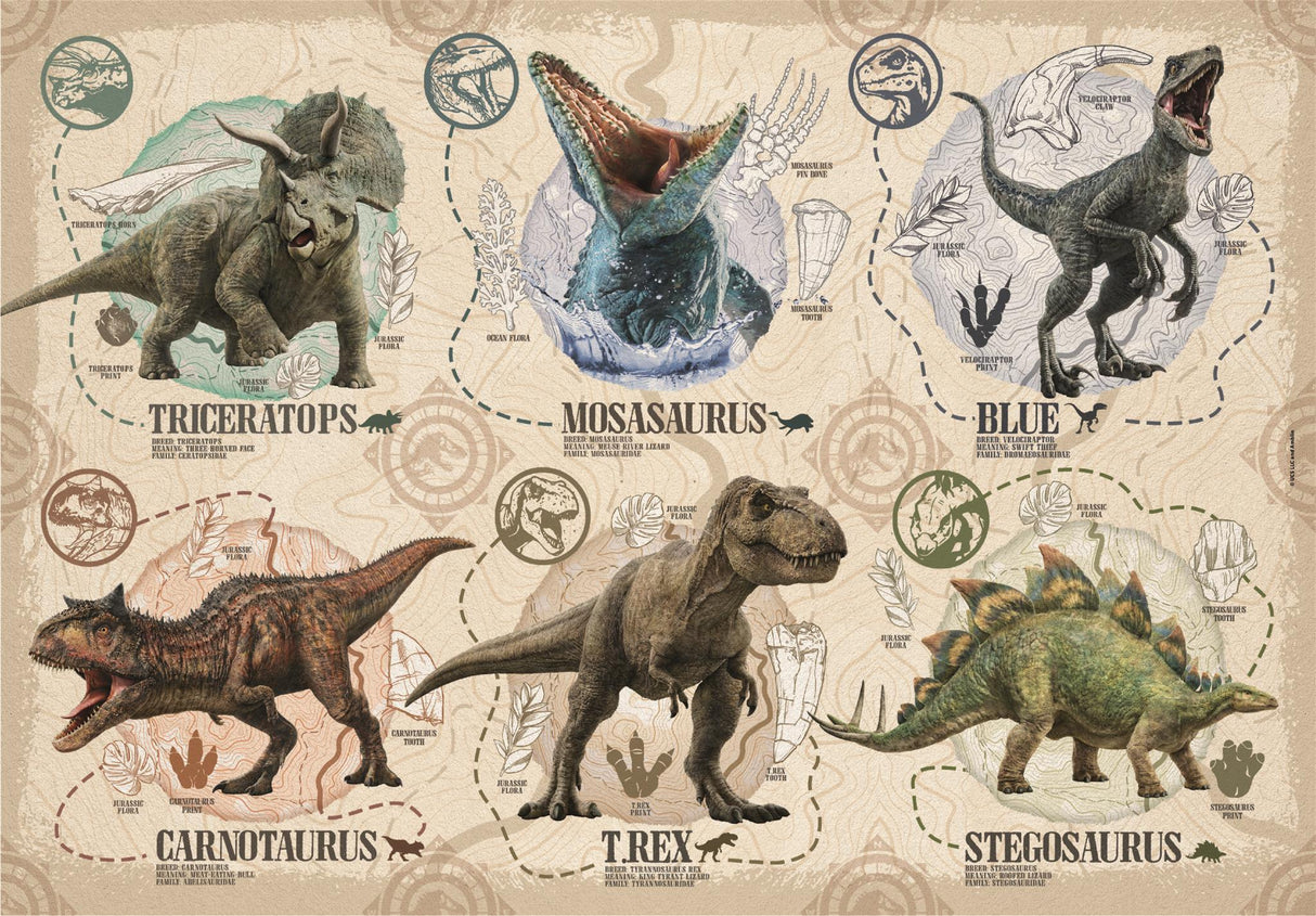 CLEMENTONI Puzzle104 pieces Jurassic World