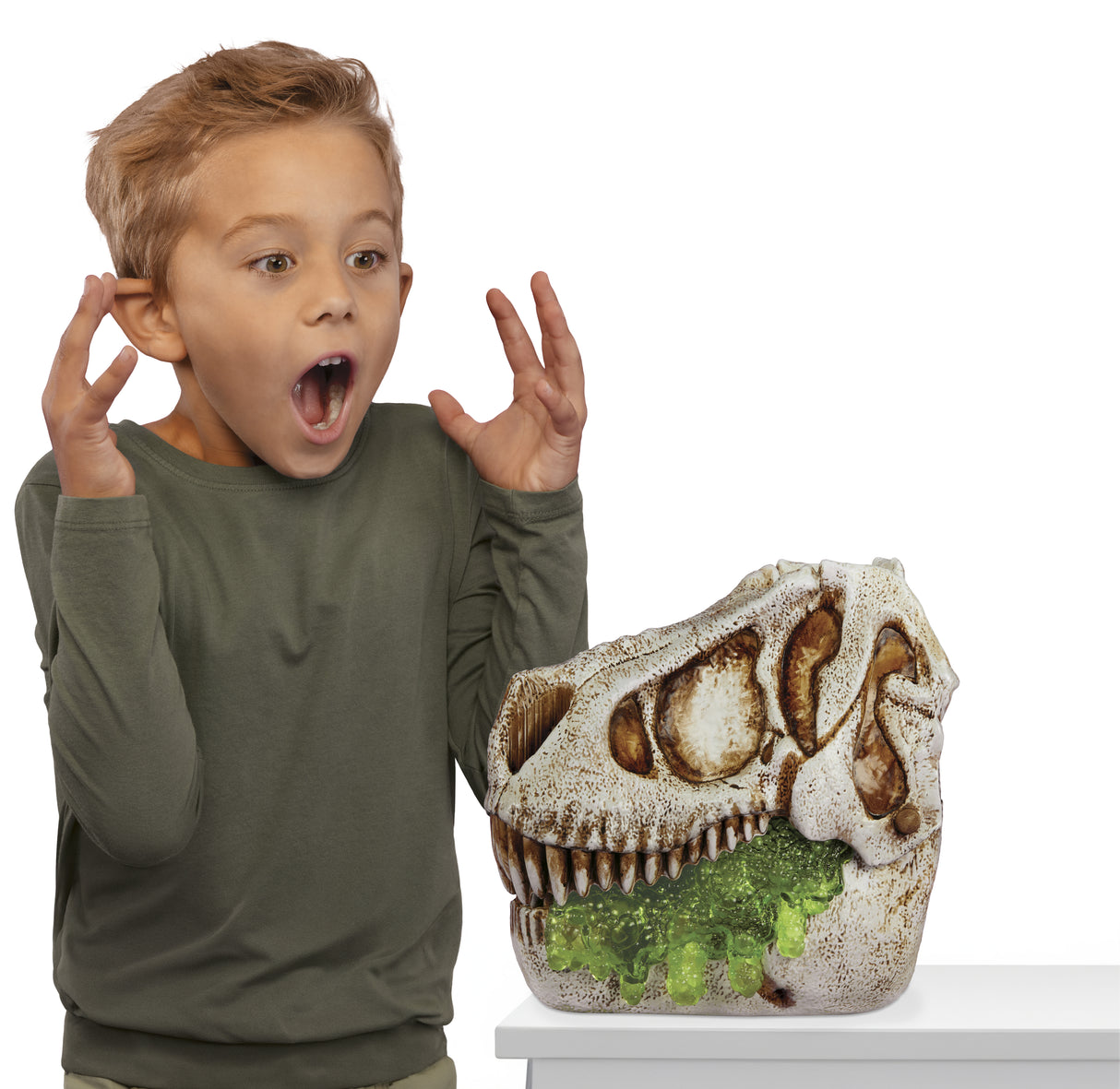 MGA Entertainment - GrossMos flying dino rouge - Jouets dinosaures interactifs mixte - 3modeles - Des 6 ans