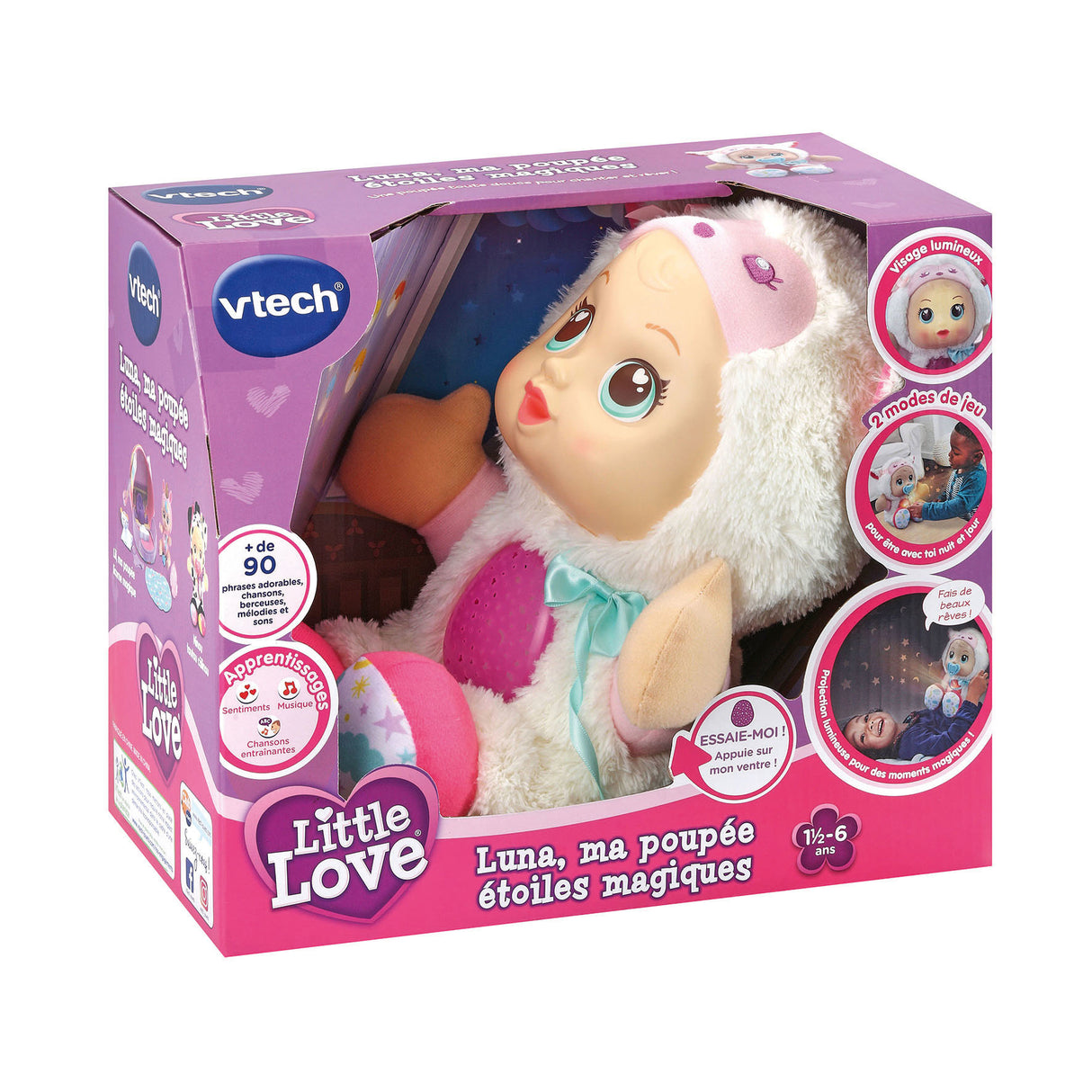 VTECH LUNA, MA POUPÉE ÉTOILES MAGIQUES