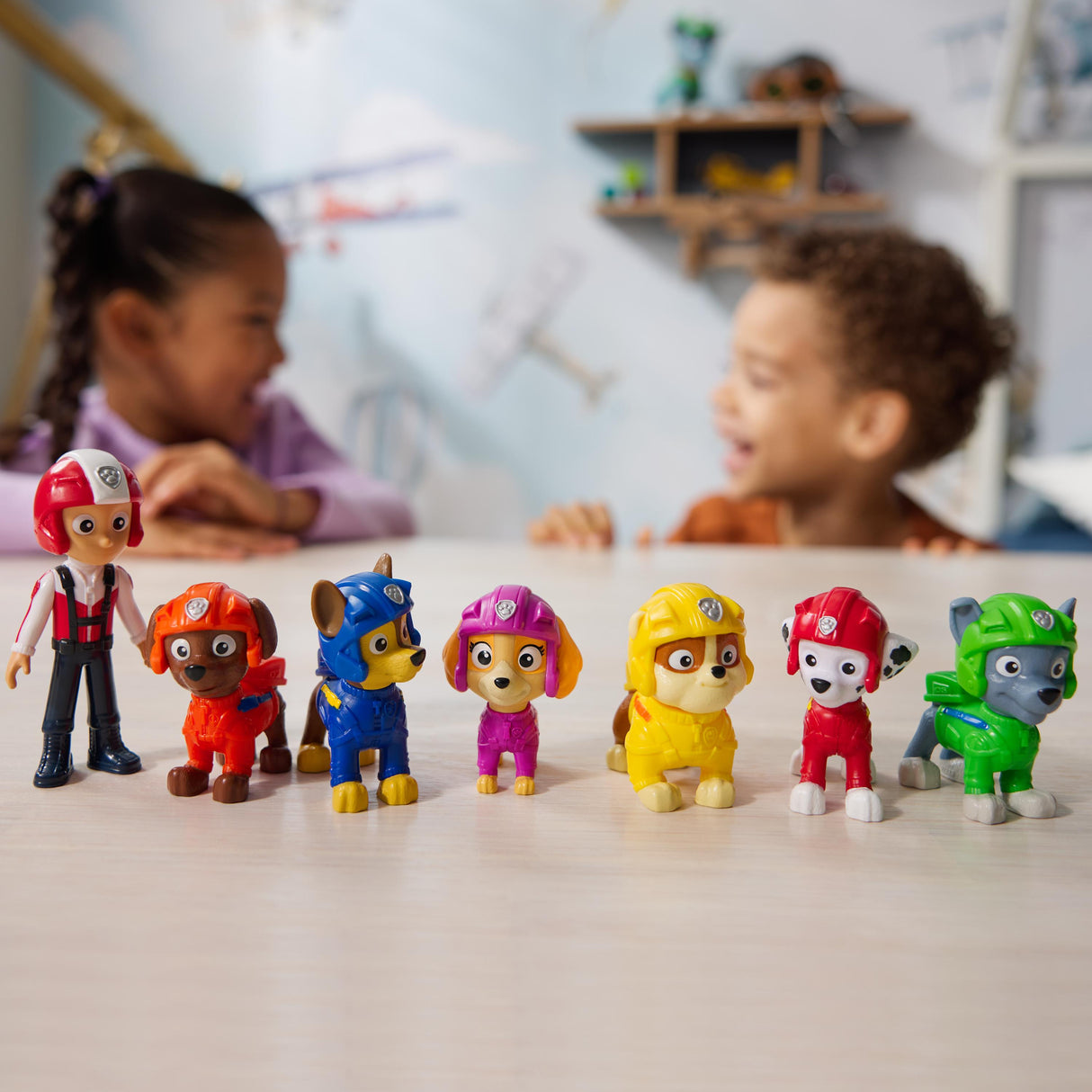 SPIN MASTER MULTIPACK DE 7 FIGURINES AIR RESCUE La Pat' Patrouille