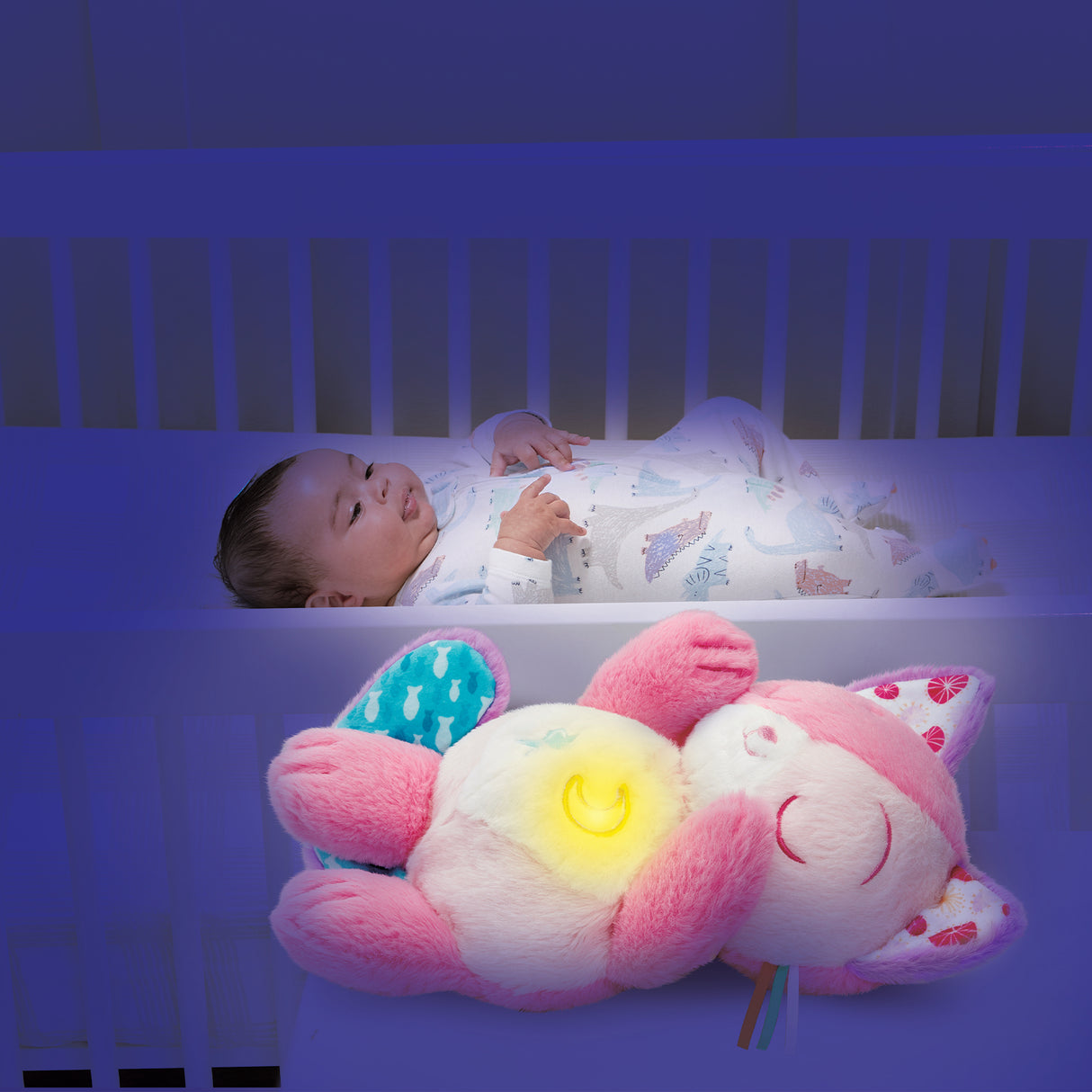 VTECH BABY - MON CHATON DOUCE NUIT ROSE - Rose