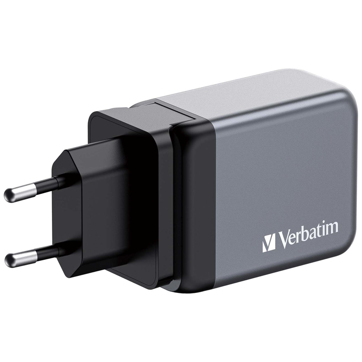 Chargeur secteur Verbatim GNC 1x port USB-A + 2x ports USB-C 65W (Noir)