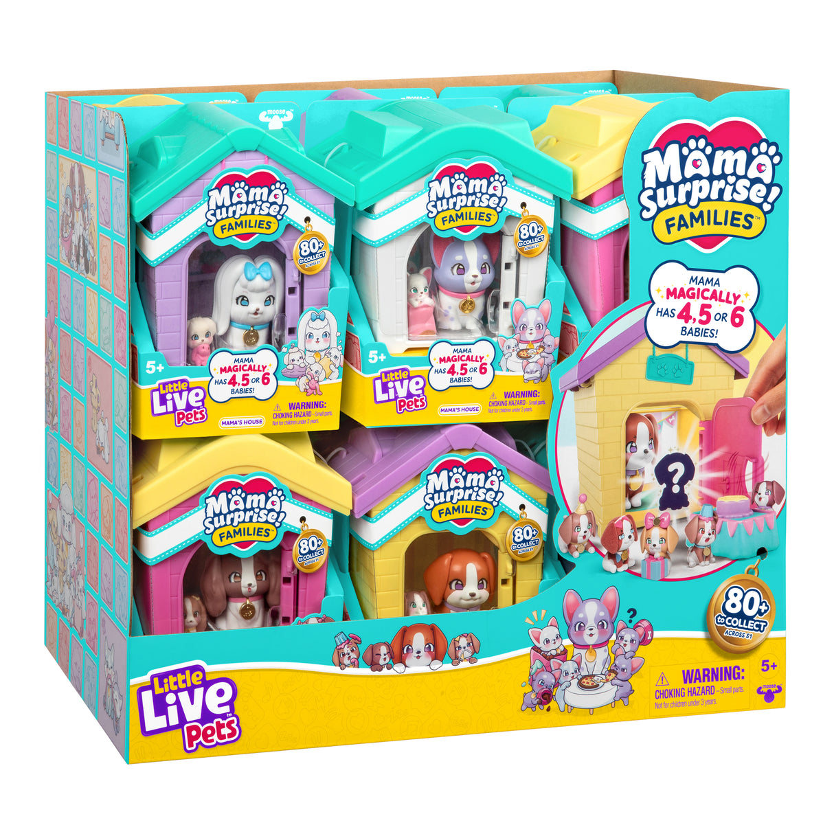 Mama surprise families - LITTLE LIVE PETS - S4 - Maman + Bébé - Modele aléatoire - Des 5 ans