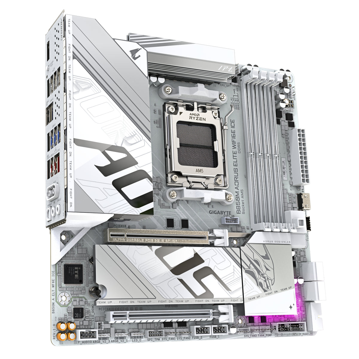 Carte mere - GIGABYTE - B850M AORUS ELITE WIFI6E ICE