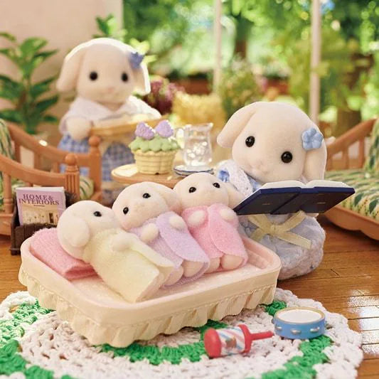 SYLVANIAN FAMILIES 5735 - La famille Lapin Bélier