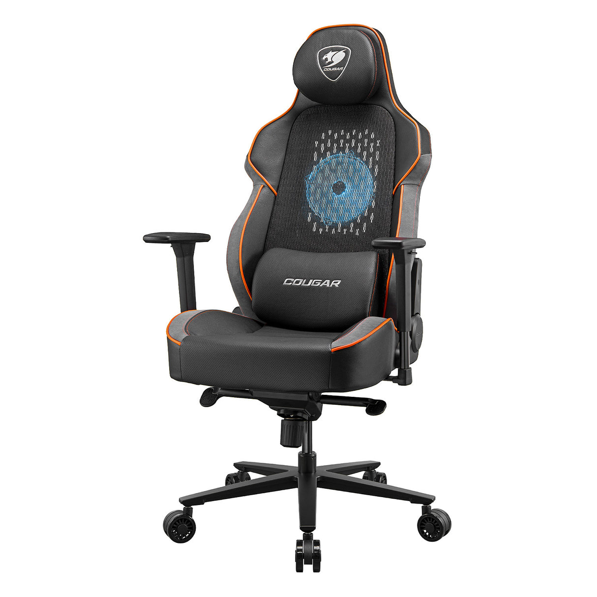 Fauteuil Cougar NxSys Aero RGB (Noir/Orange)
