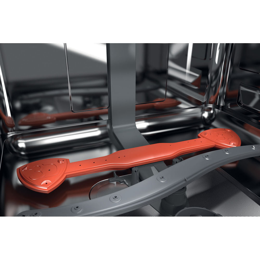 Lave-vaisselle tout encastrable HOTPOINT HI5030WEF - 14 couverts - Induction - L60cm - 43 dB - tiroir a couverts