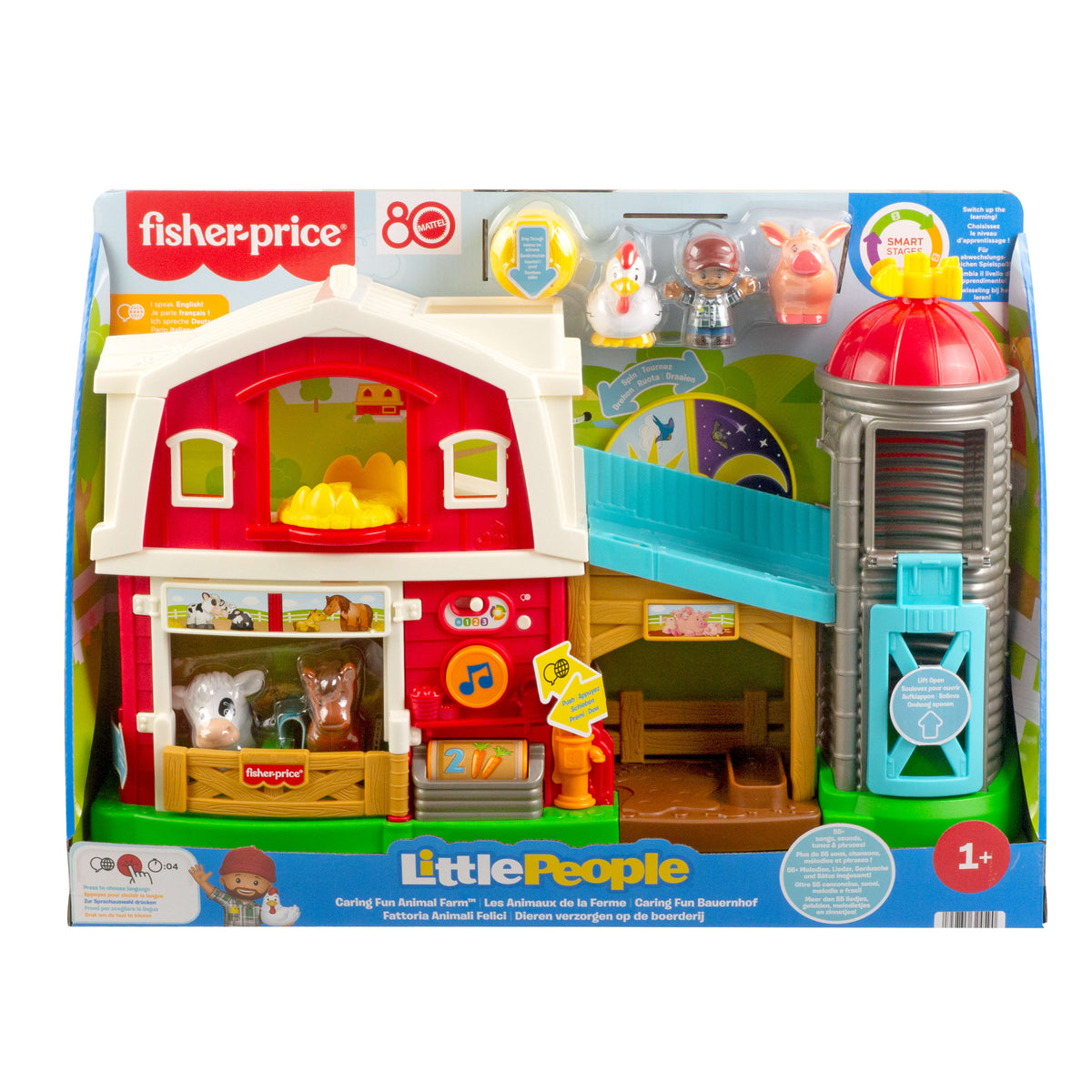 Fisher-Price - Coffret multilingue Little People - Les Animaux de la Ferme - Fisher-Price - JGX08