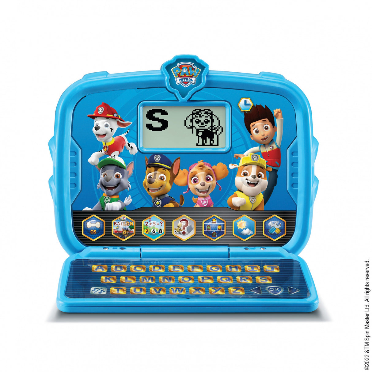 Ordinateur Tablette Éducatif VTECH - Pat Patrouille - Convient aux Enfants de 3 Ans et Plus - Bleu