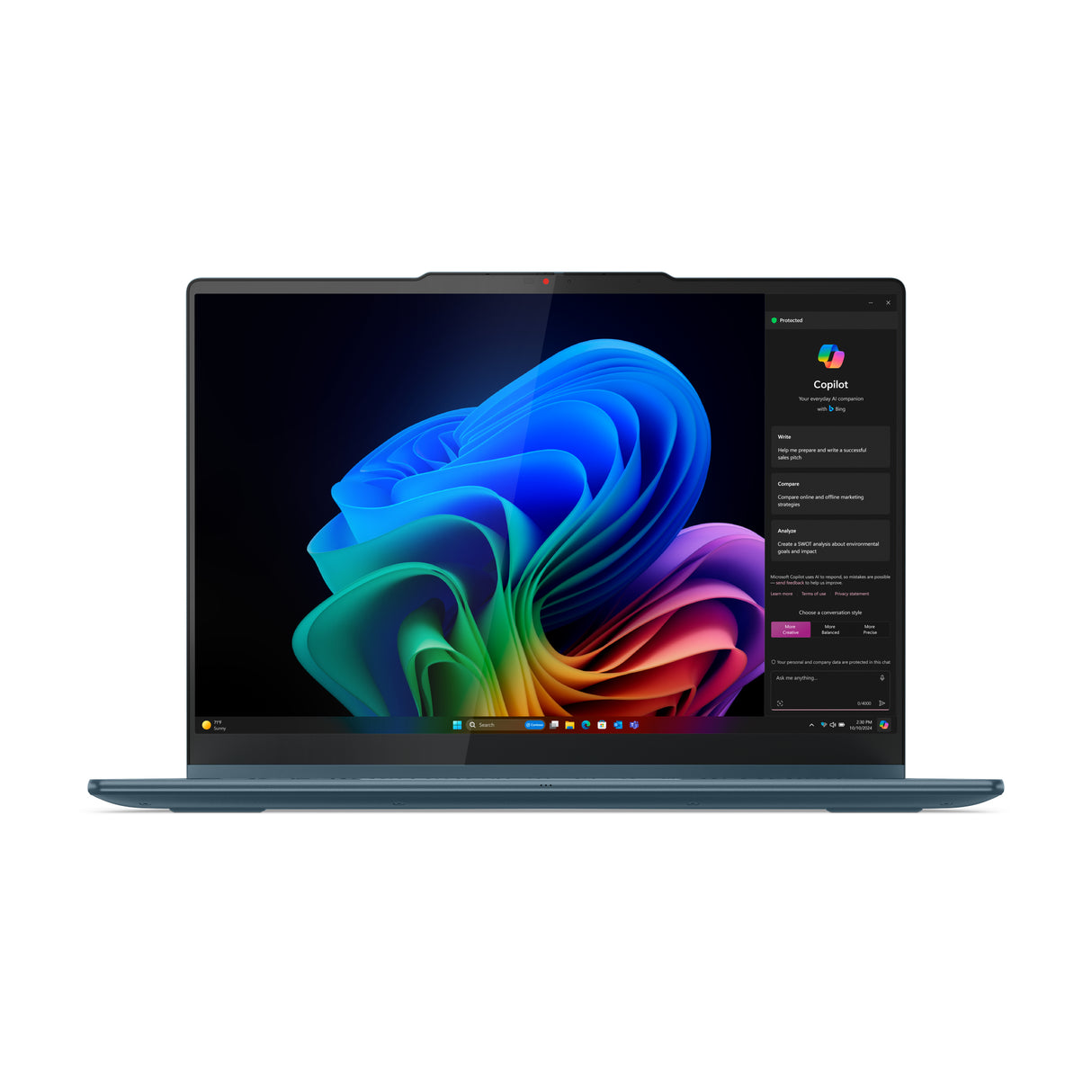 PC Portable LENOVO Yoga 7 2-in-1 14AKP10 | Windows 11 - 14'' OLED Tactile - Ryzen 7 AI 350 - Copilot+ - 16 Go - 512 Go - AZERTY