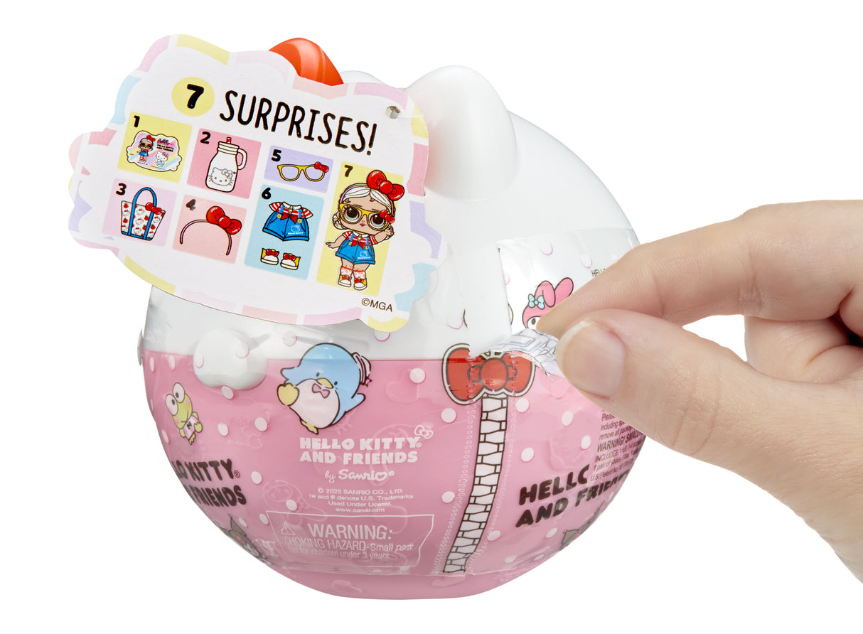 L.O.L. Surprise! - Loves Hello Kitty and Friends - 1 Poupée, Tenues et Accessoires, Emballage Opaque, 8 Poupées a collectionner