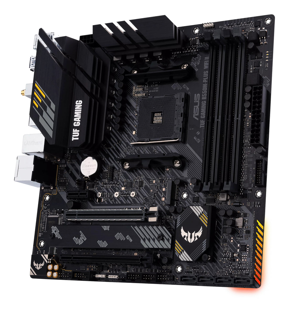 Carte mere - ASUS - TUF GAMING B550M-PLUS WIFI II - AMD B550 - Emplacement AM4 micro ATX