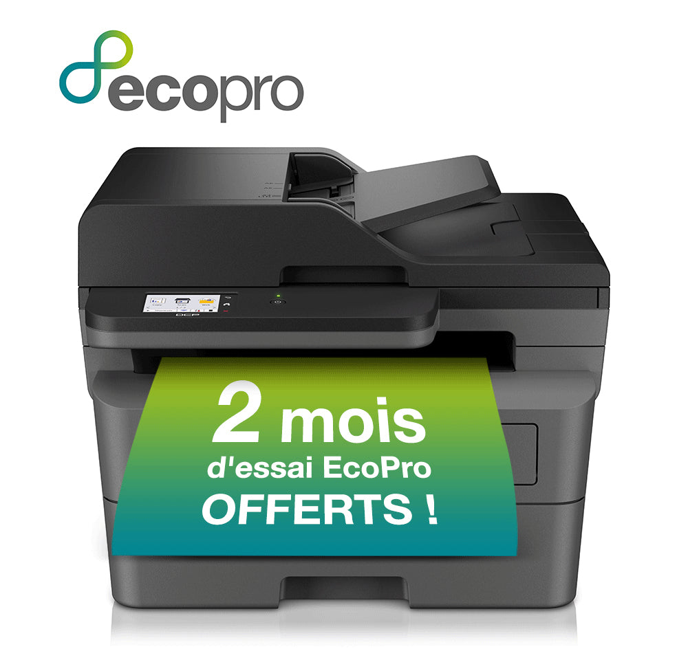 Imprimante Multifonction 3en1 Brother DCP-L2660DW Ethernet (Noir)
