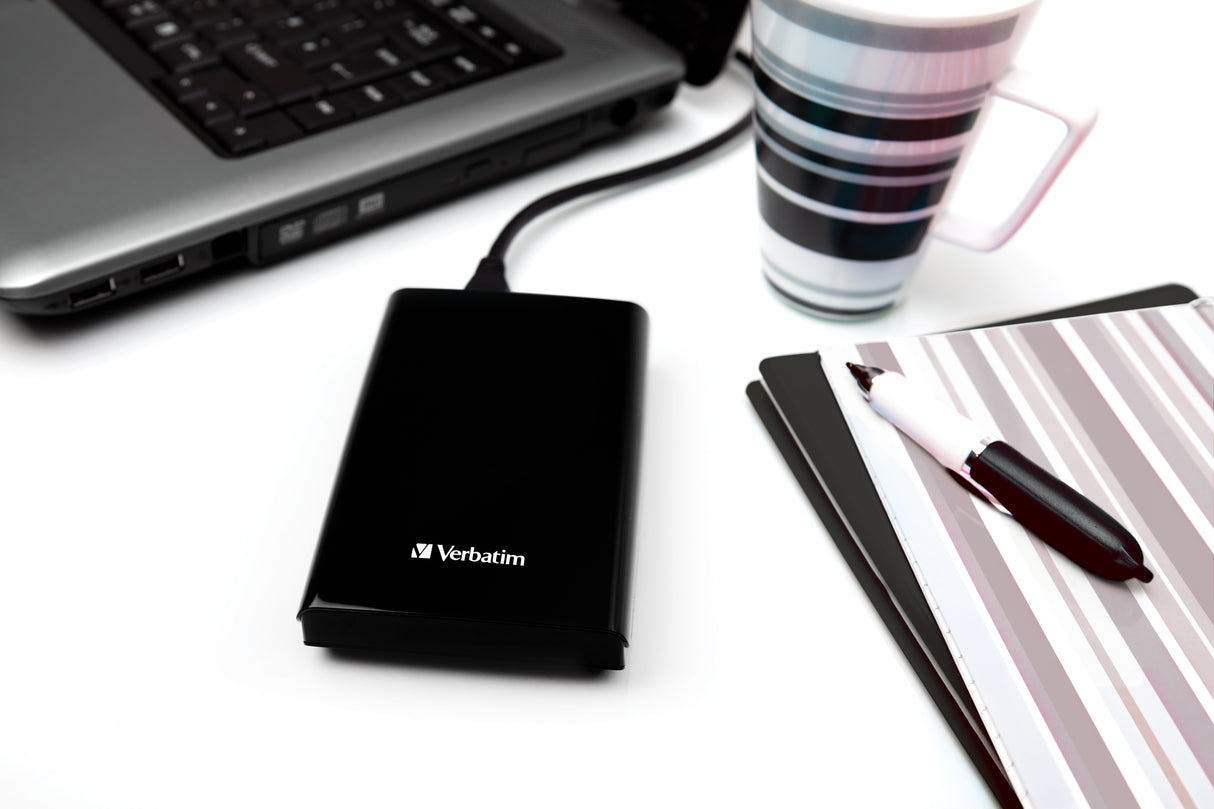 Disque SSD externe Verbatim Store'N'Go Slim - 512Go (Noir)