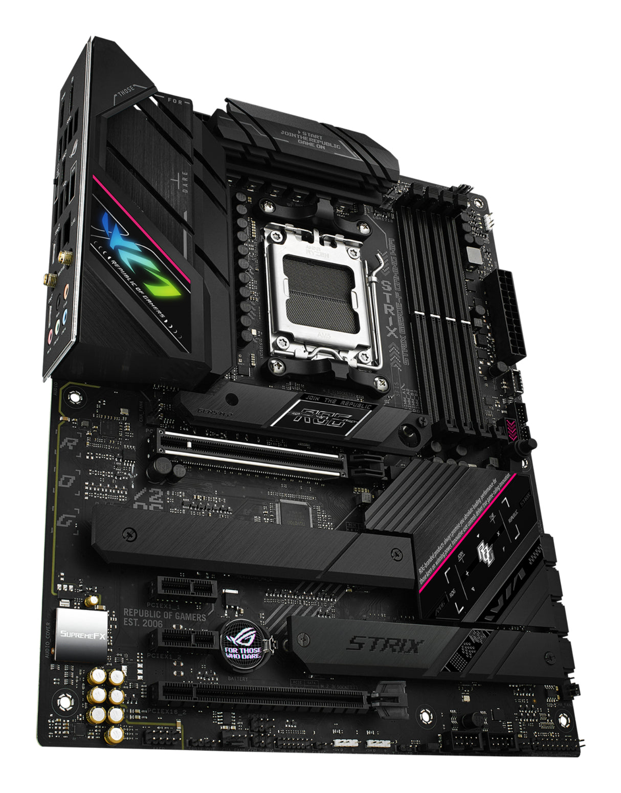 Carte mere - ASUS - ROG STRIX B650E-F GAMING WIFI - AMD B650 - Emplacement AM5 ATX