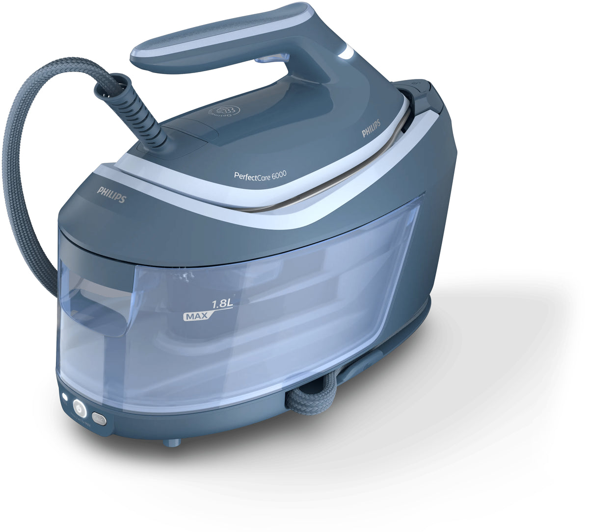 Centrale Vapeur - PHILIPS - PSG6042/20 - PerfectCare Compact Série 6000 - 8 bars - 1.8L - Bleu